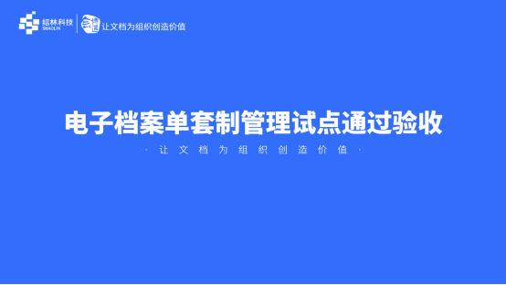 電子檔案管理、電子檔案單套管理